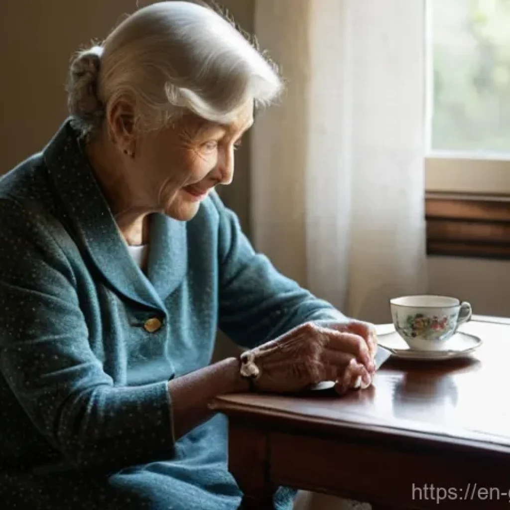 족보와 가문 의식 - **Prompt 1: The First Spark of Ancestral Curiosity**
    "A cozy, warmly lit indoor scene. A woman i...