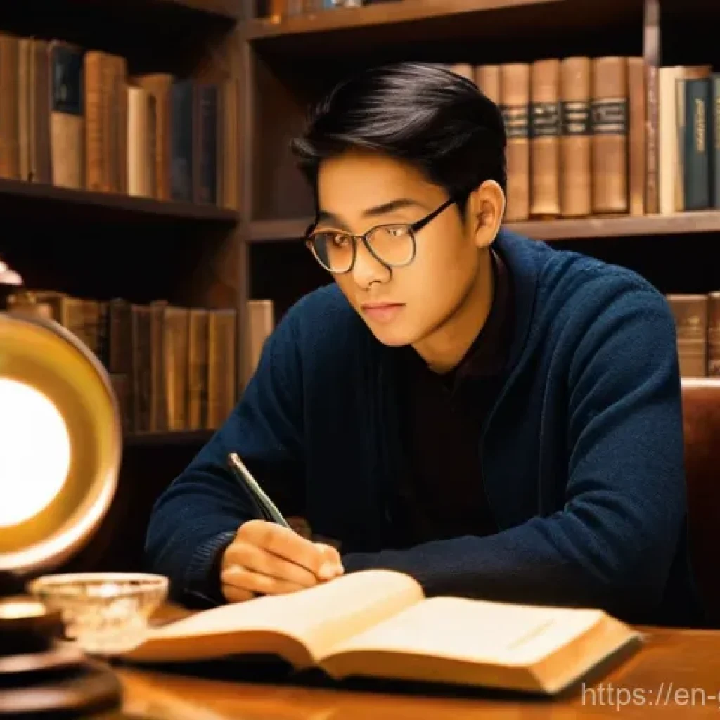 온라인 족보 사이트 - **Prompt 1: A Moment of Ancestral Discovery**
    "A person in their late 20s, with a thoughtful and...